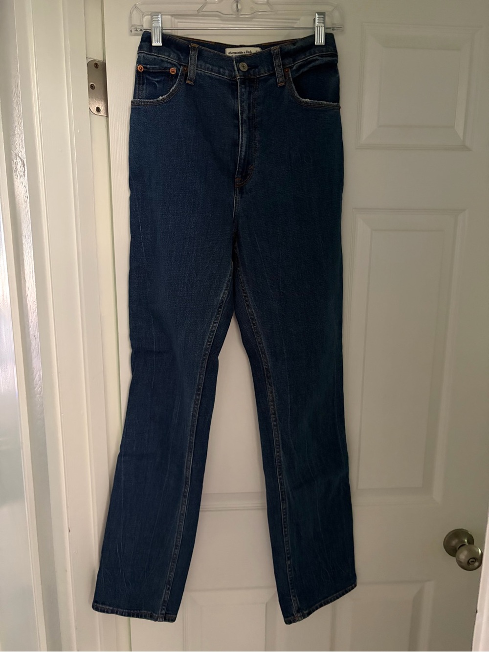 Abercrombie & Fitch 90s Slim Straight Ultra High Rise Jeans Curve Size 2